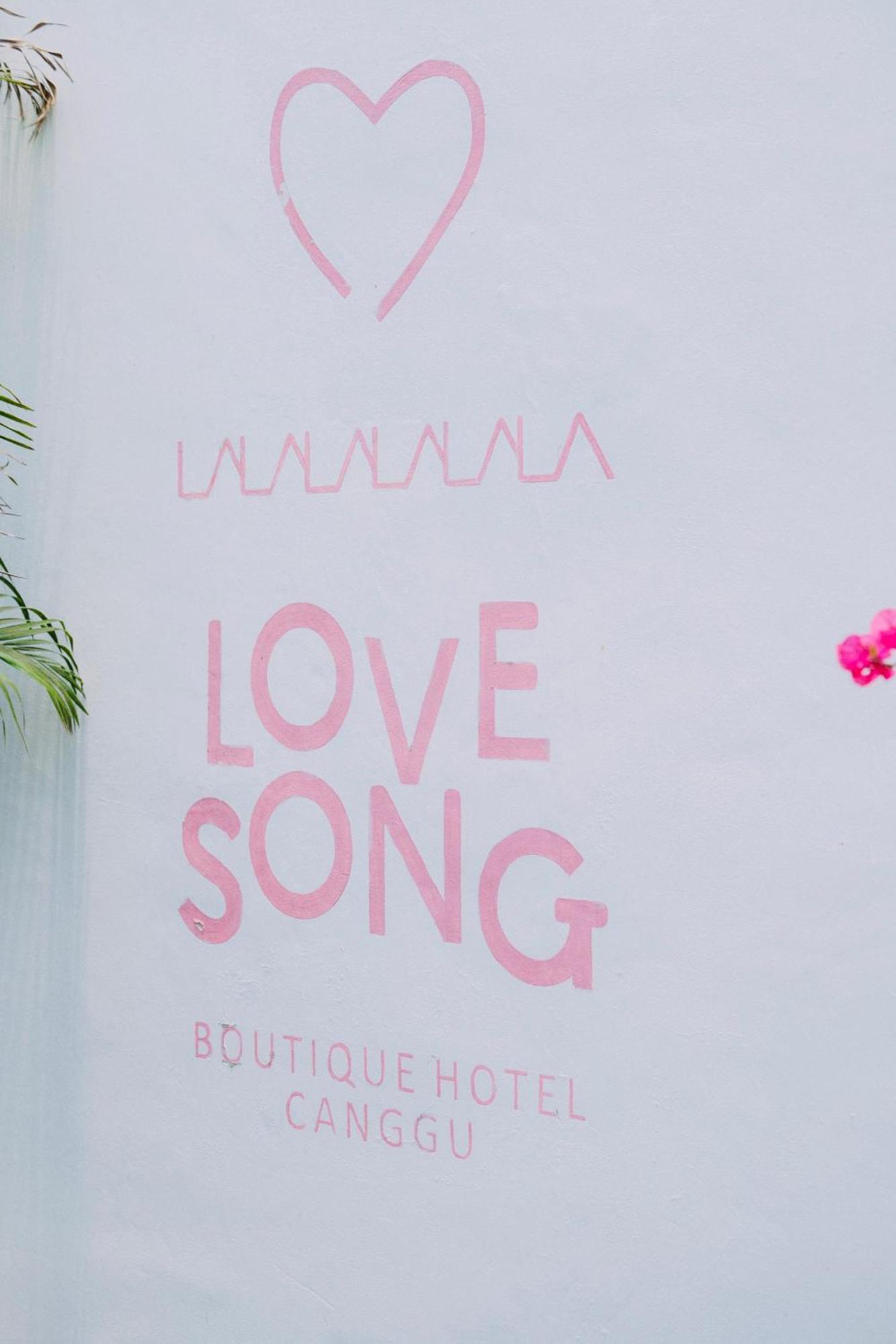 Love Song Boutique Hotel Canggu Exteriör bild